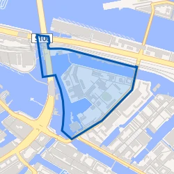 Kaartje van Marine-Etablissement
