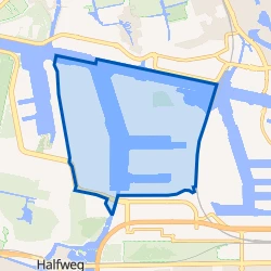 Kaartje van Amerikahaven