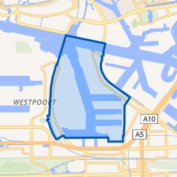Kaartje van Westhaven-Noord