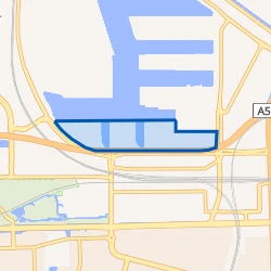 Kaartje van Westhaven-Zuid