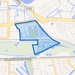 Kaartje van Overbraker Binnenpolder