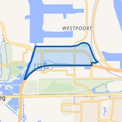 Kaartje van Sloterdijk Poort-Noord