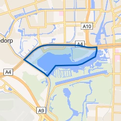 Kaartje van Nieuwe Meer