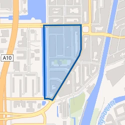 Kaart van Aalsmeerwegbuurt-West