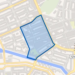 Kaart van Hondecoeterbuurt