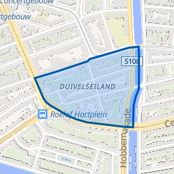 Kaart van Duivelseiland