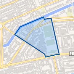 Kaart van Marathonbuurt-Oost