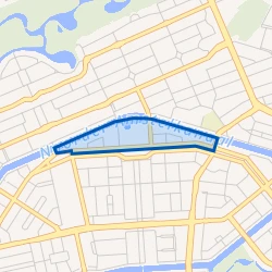 Kaart van Hiltonbuurt