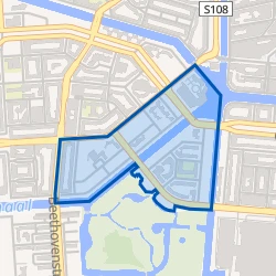 Kaart van Diepenbrockbuurt