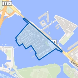 Kaart van Steigereiland-Zuid