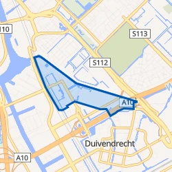 Kaart van Weespertrekvaart