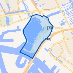 Kaartje van Noorder IJplas