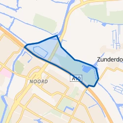 Kaartje van Noorderstrook-West