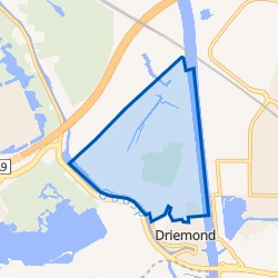 Kaart van Landelijk gebied Driemond