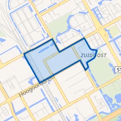 Kaart van Amsterdamse Poort