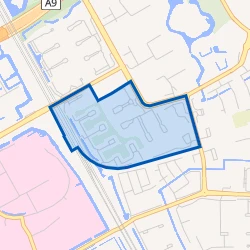 Kaart van Holendrecht-Zuid