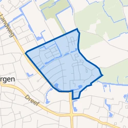 Kaart van De Rekere