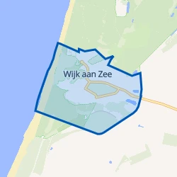 Kaart van Wijk aan Zee