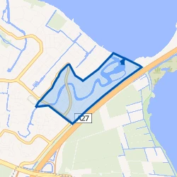 Kaart van Blaricummermeent