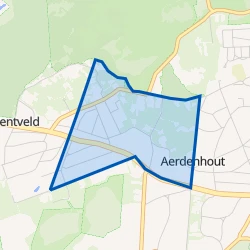 Kaart van Aerdenhout-West