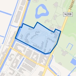 Kaart van Villawijk Bijweg