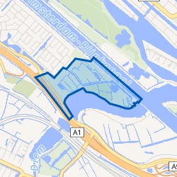 Kaartje van Diemerpolder