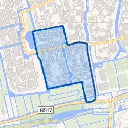 Kaart van Volendam-Blokgouw 4, 5 en 6