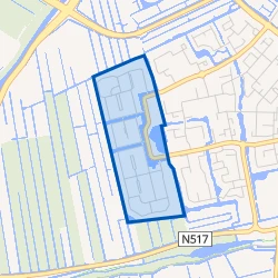 Kaart van Volendam-Blokgouw 7 en 8