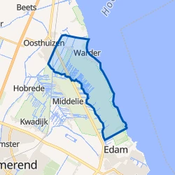 Kaart van Warder