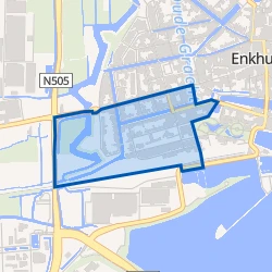 Kaart van Centrum Zuid-West