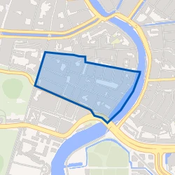 Kaart van Rozenprieel-zuid