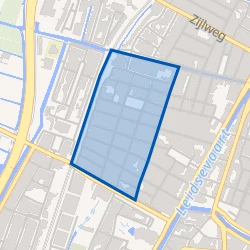 Kaart van Leidsebuurt-west