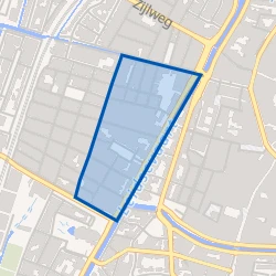 Kaart van Leidsebuurt-oost