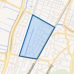 Kaart van Geschiedschrijversbuurt