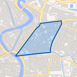 Kaart van Oude Amsterdamsebuurt