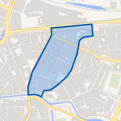Kaart van Potgieterbuurt