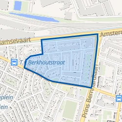 Kaart van Cremerbuurt