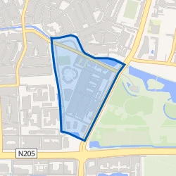 Kaart van Componistenbuurt