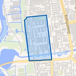 Kaart van Stedenbuurt-west