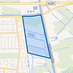 Kaartje van Poelpolder-noord