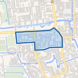 Kaart van Waddenbuurt