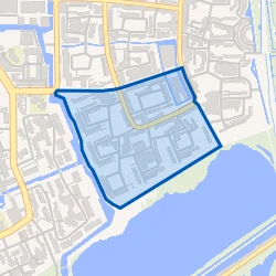 Kaart van Erasmusbuurt