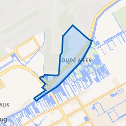 Kaart van Oude Meer