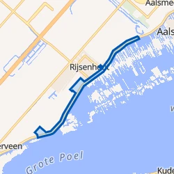 Kaart van Rijsenhout Dijk