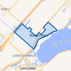 Kaart van Burgerveen