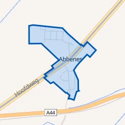 Kaart van Abbenes