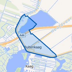 Kaart van Buitenkaag