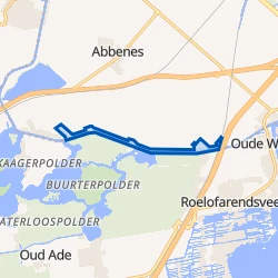 Kaart van Abbenes Dijk