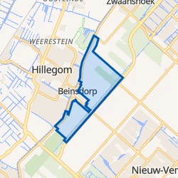Kaart van Beinsdorp Omgeving