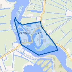 Kaart van Penningsveer
